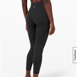 Lululemon Wunder Under High Rise leggings 25”